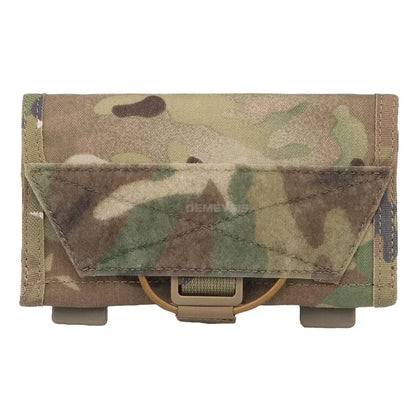 Tactical MOLLE Phone Case Universal Mobilephone Pouch Holder Outdoor Hiking Hunting Waist Bags