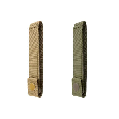 1/2/3pcs Outdoor Molle Strap 6 inch Tactical Molle Strap Molle Webbing Straps Attachment Snap Strap Nylon Thumb Snap Straps
