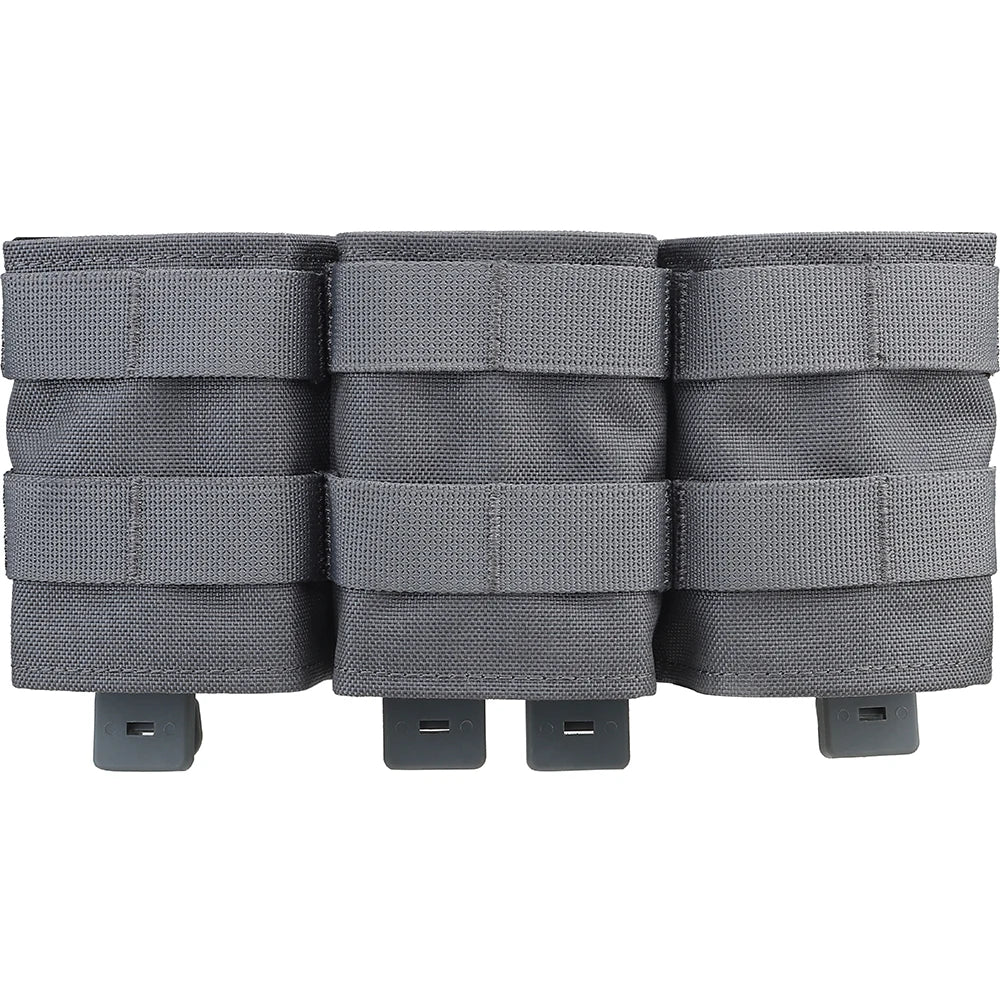 Tactical Molle 7.62 Triple Magazine Pouch Medium Open Top KYWI Kydex Wedge Insert Mag Pouch Holder Hunting Accessories