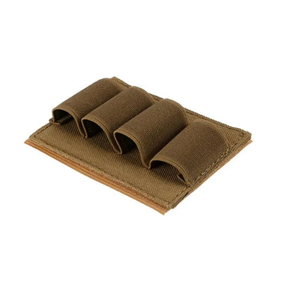 Tactical Elastic Flashlight Chemlight Battery Holder Bullet Shot Shell Pen Organizer Storage Bag Hook and Loop