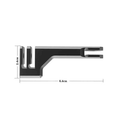 Aluminum Extension Arm Tripod Vertical Mount Adapter For GoPro Hero 13 12 11 10 9 8 MAX Action Camera Bracket Mounting