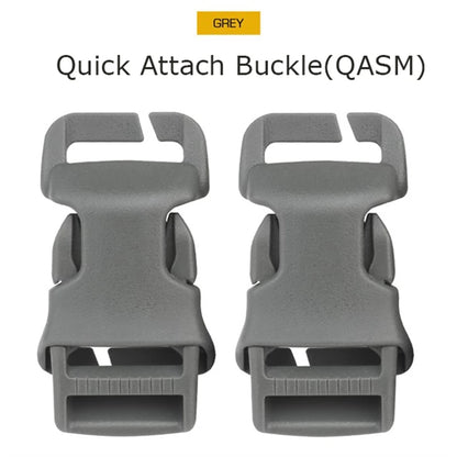 2pcs/set Tactical Vest Belt QASM Quick Attach Buckle/SRB Side Release Buckle/G Hooks Modular Vest Accessories