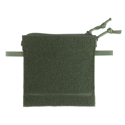 Tactical Admin Pouch Small Pocket Hook And Loop Pouches Organizer Zipper Closure Bag Insert Chest Rig Hunting Vest Accessories