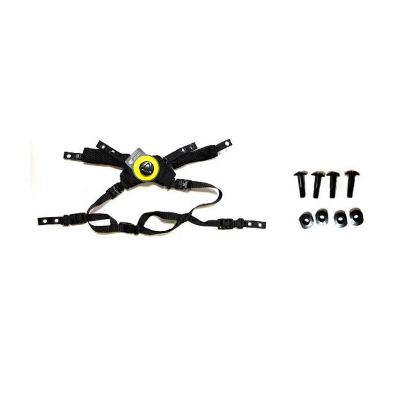Tactical Helmet Strap Adjustable Chin Strap Inner Suspension System with Bolts and Screws for Tactical Fast Airsoft Helmets
