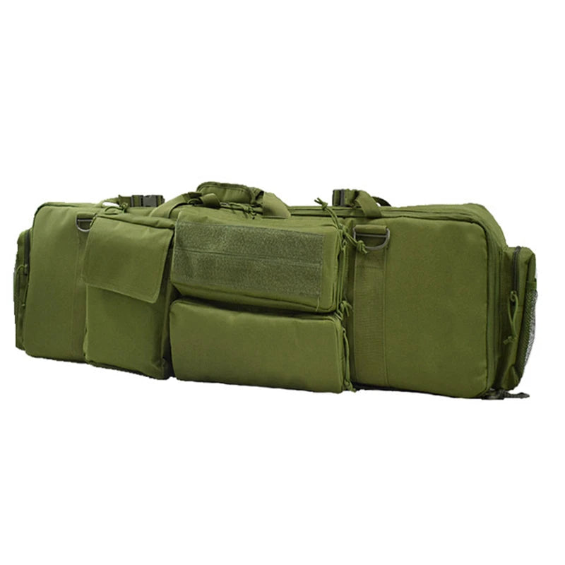 Tactical Gun Backpack Double Rifle Bags Dual Carbine Carrying Case for SAW M249 M4A1 M16 AR15