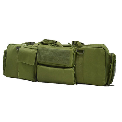 Tactical Gun Backpack Double Rifle Bags Dual Carbine Carrying Case for SAW M249 M4A1 M16 AR15