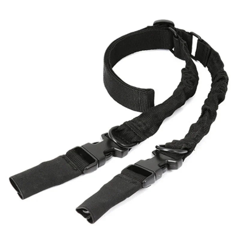1PC Shot Gun Belt Hunting Accessories Gear Single Point Gun Sling Shoulder Strap Rifle Rope Belt with Metal Buckle