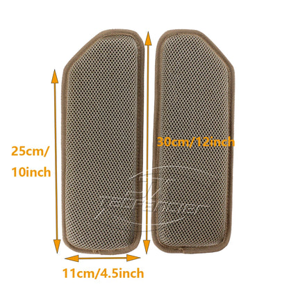 Tactical Vest Pad EVA Foam Mesh Plate Carrier Padding Cushion Soft Baffle Hook And Loop Attachment Hunting Vest Accessories