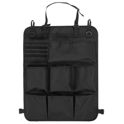Tactical Camouflage Car Seat Backrest Storage Bag Hanging Organizer Vehicle Interior Accessory Space Saver Hanging Pouch