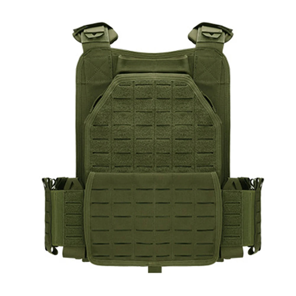 Men Molle Chest Bag Adjustable Nylon Casual Vest Bags Multifunctional Waterproof Wear- Easy Operate for Outdoor Camping