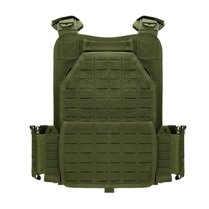 Men Molle Chest Bag Adjustable Nylon Casual Vest Bags Multifunctional Waterproof Wear- Easy Operate for Outdoor Camping