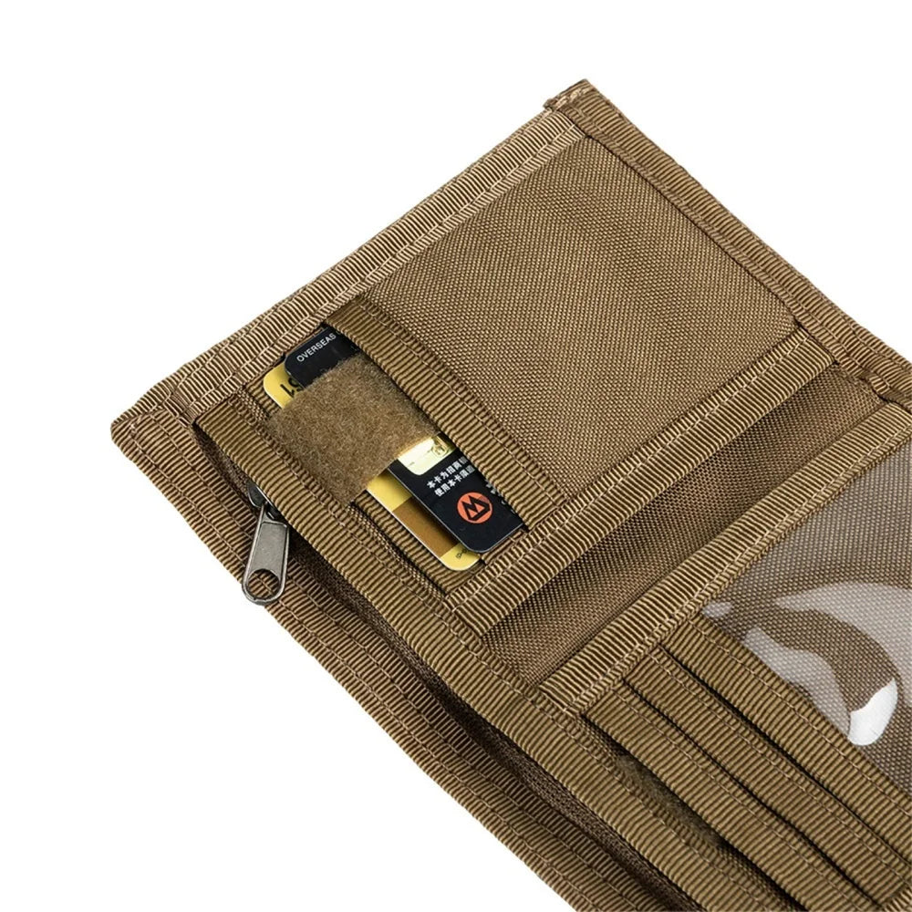 Tactical Wallet Multi-function Draw Card Wallet ID Card Holder Military Style Cardholder Bags Credit Card Men Wallets