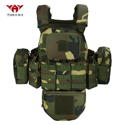 YAKEDA Multi functional Hunting Tank Top MOLLE System Shoulder Straps Adjustable, Detachable, and Removable