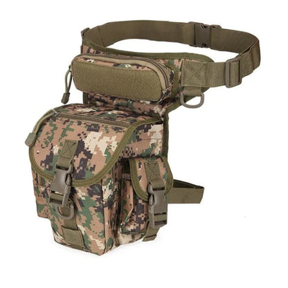Outdoor Multifunctional Sports Leg Bag, Motorcycle Riding Men's Leg Bag, Outdoor Hiking Adventure Travel Equipment Storage Bag