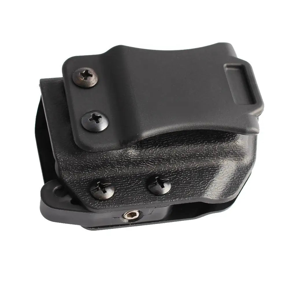 Tactical IWB/OWB 9mm/.40 Double Stack Magazine Pouch for Glock CZ S&W H&K SIG P365 Pistol MAg Magazine Case Hunting Gear