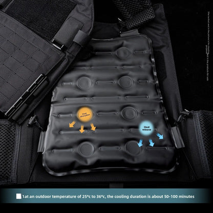 Summer Tactical Vest Cooling Liner Mat Multifunctional Backpack Cushion for Cycling Outdoor Sports