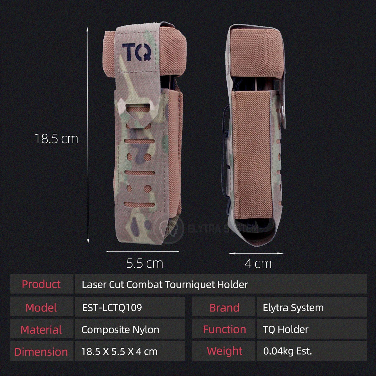 TQ Tourniquet Molle Medical Shears Pouch Scissors Bag Fit for Outdoor Hunting Small Tool Bag