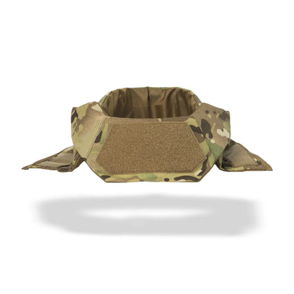 MILITECH Level 3A Neck Protector Neck and Throat Guard Against Fragment Tactical Collar With Soft Panel Insert