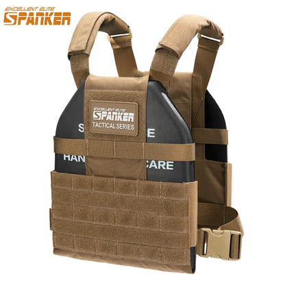 Tactical Vest Outdoor Lightweight Vests Molle Plate Carrier Magazine Airsoft Paintball CS Protective Lightweight Vest