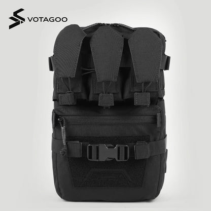 VOTAGOO V5 Tactical Backplate Package Molle Vest Back Panel Carrier for Outdoor Airsoft Hunting Combat Gear