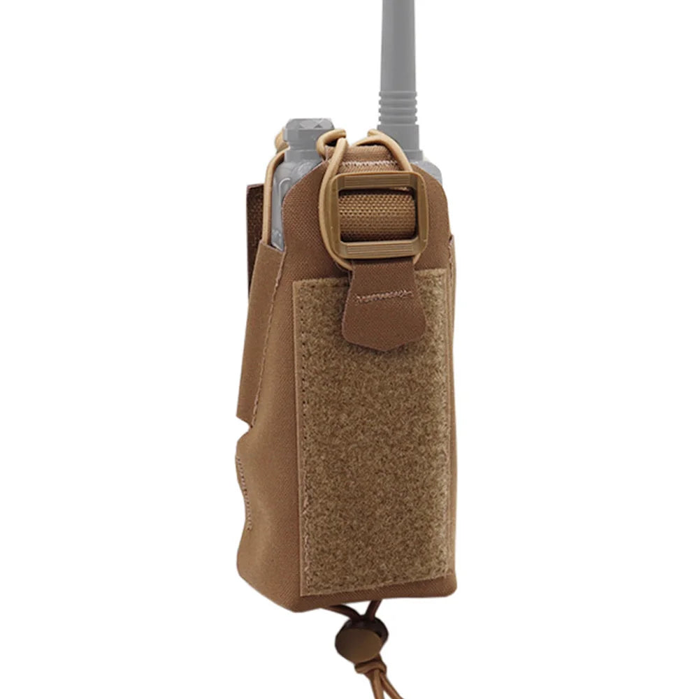 Molle Tactical Gridlok Radio Pouch UV5R UV82 BAOFENG/POFUNG Walkie Talkie Bag Intercom Pouch For Hunting Airsoft
