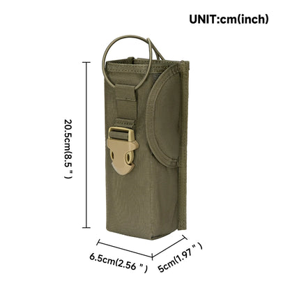 Tactical Molle Radio Walkie Talkie Pouch for PRC148/152 Waist Bag Holder Pocket Portable Interphone Holster Carry Bag