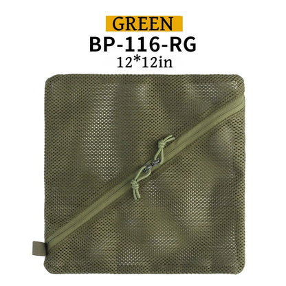 Mesh Pouch Outdoor Travel Sundries Net Bag Organize Accessories MOLLE Camping Utility Admin Pocket