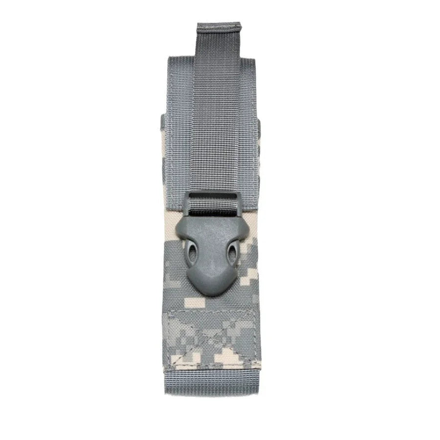 Flashlight Pouch Torch Holder Case Molle EDC Tool Waist Bag Outdoor Sport Camping Hiking Hunting Accessories Scissor Cover