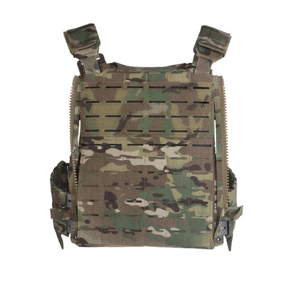 LV-120 Tactical Plate Carrier SS Style Modular MOLLE Vest with Quick Release Reactive Cummerbund Hunting Airsoft Training Gear