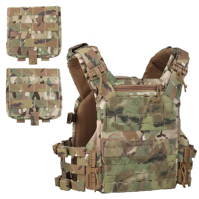Tactical Vest Plate Carrier 3.0 Israel Israel Quick Release System Fast Adjust Cummerbund Military Airsoft Hunting Gear