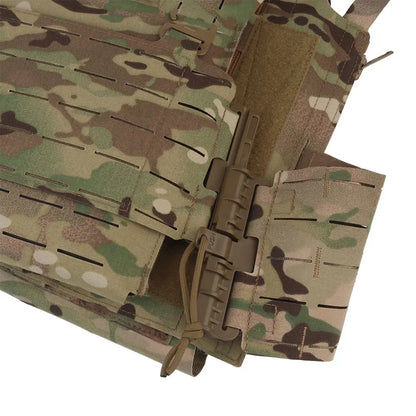 Tactical Knight Molle Camouflage Vest Quick Release Plate Carrier Lightweight Back Panel Hunting Airsoft Gear