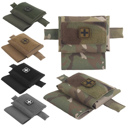Micro Trauma First Aid Kit Tactical Molle IFAK Pouch Outdoor Camping Hunting Fishing Trauma Survival Kit Emergency Waist Bag