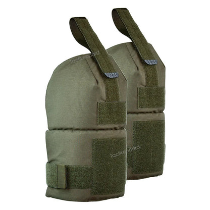 1 Pair Tactical Bicep Protector Mesh Comfortable Hunting Plate Carrier Shoulder Armor Adjustable Protection Accessories
