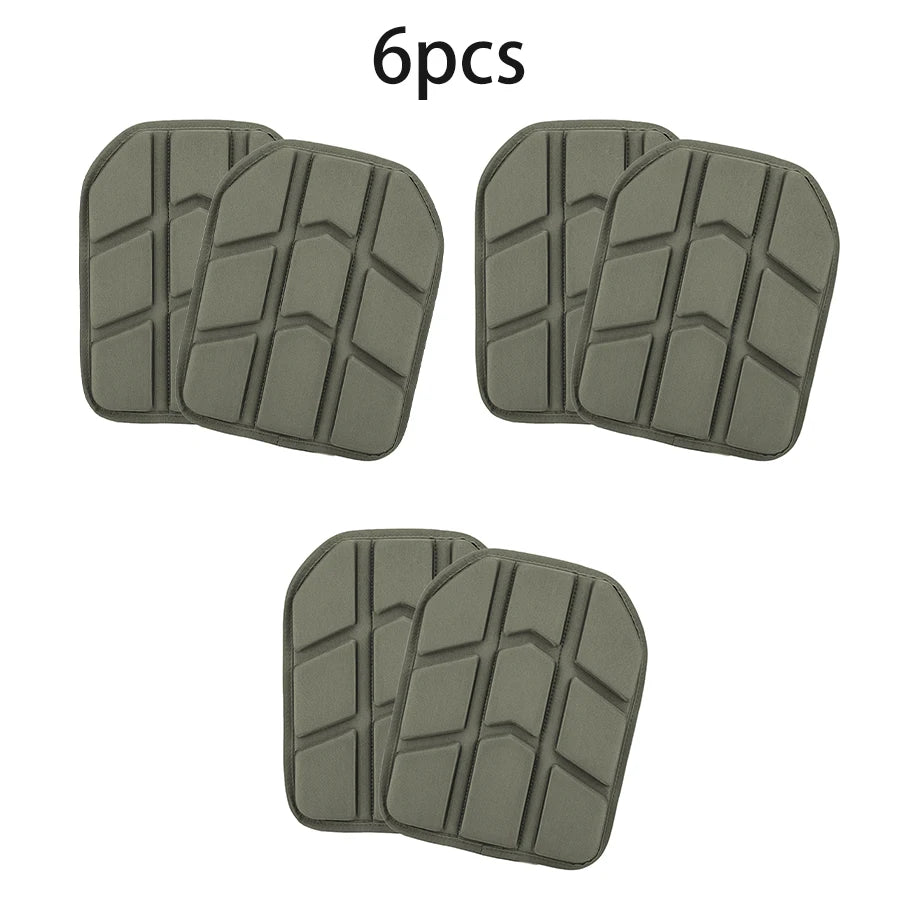 Outdoor vest EVA insert board Sponge heat-pressed elastic guard plate Vest cushioning lining breathable insert board
