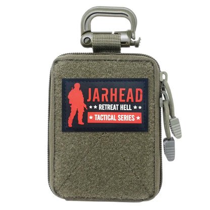 Tactical Mini Utility Pouch EDC Molle Accessory Bag with Hook-and-Loop Area for Outdoor Hunting and Emergency Use