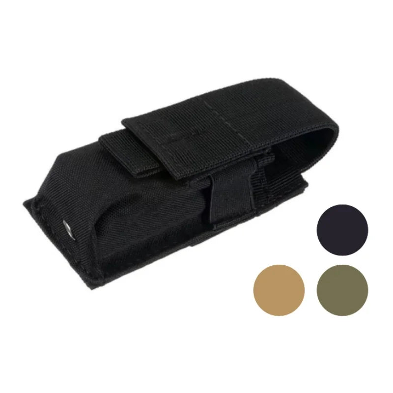 Flashlight Protective Case | MOLLE Attachment Durable Pouch | For Hunting Storage Accessories