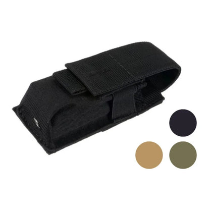 Flashlight Protective Case | MOLLE Attachment Durable Pouch | For Hunting Storage Accessories