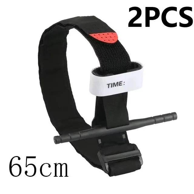 Tactical Survival Combat Tourniquet, 65/75/95cm Rotating Tourniquet, Medical Emergency Belt for Outdoor 2/4 pcs CAT