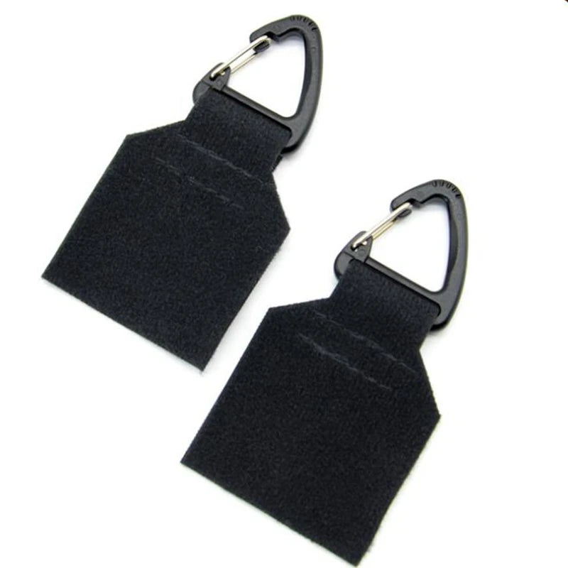 Molle Vest accesories Tactical Patches Adapter Backpack MOLLE Hook&Loop Panel Converter Ribbon Strip For Attching ID Patches