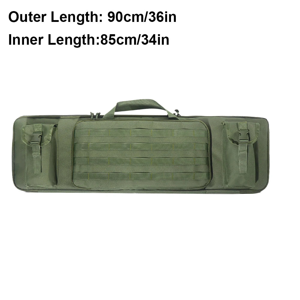 Hot Tactical Rifle Bag 120cm/90cm Gun Carrying Case Hunting Gun Bag Rifle Case Shotguns Transport Backpack with Pistol Holster
