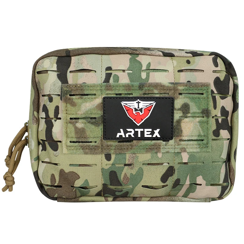 Artex Tactical Molle EDC Pouch First Aid Kit Pouch Cell Phone Pouch Holder Waist Pack Emergency EMT Utility Tool Pouch 0034-1