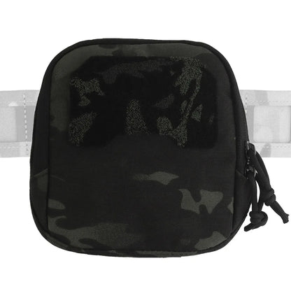 Tactical MOLLE Pouch Double Zipper Outdoor Sports Hunting Flashlight Emergency Tools Storage Pouch Airsoft Vest Waist Belt Gear