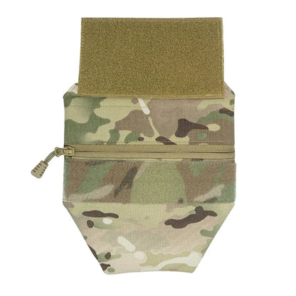 Tactical Abdominal Bag Vest Laser Cutting Molle Pouch Expansion Conversion Protect Bag Accessories