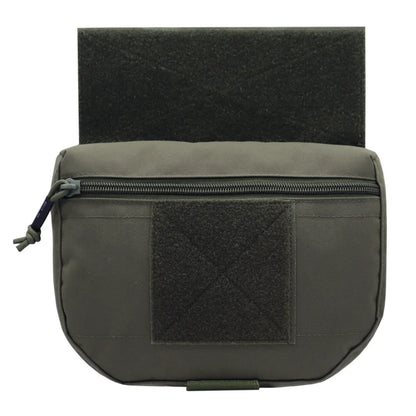 Fwoyonze 500D Nylon Outdoor Tactical JPC/CPC Vest/Tactical Chest Pouch FC Large Sub-Pouch Expanded Lower Belly Bag