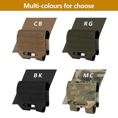 KRYDEX Micro IFAK Tactical Medical Pouch MOLLE First Aid Trauma Kit Belt Medic Bag Outdoor Camping Hunting Survival EMT Bag