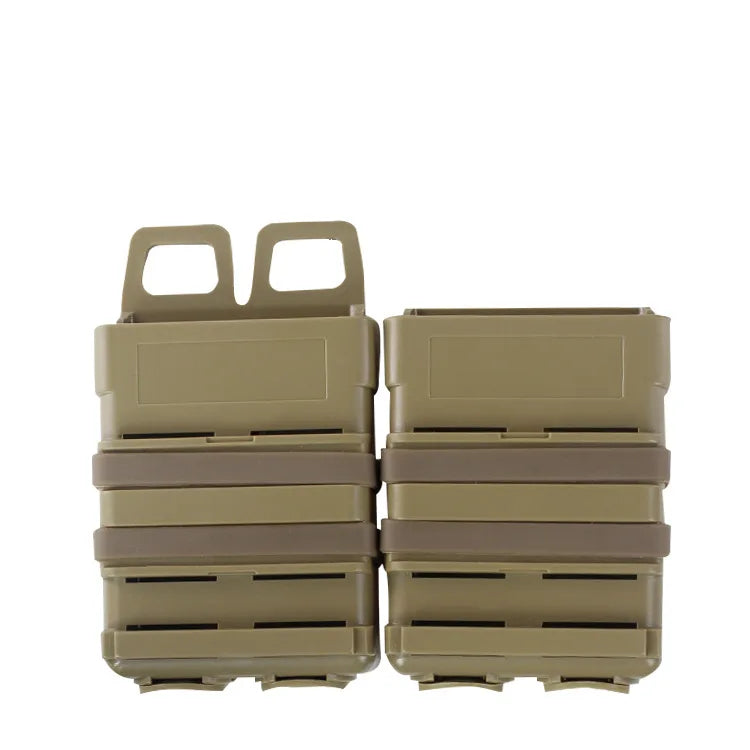 M4 Molle Clip FastMag Hunting Vest Pouch Airsoft AR 5.56 Magazine Holder Hunting Fast Mag Holster Waist Bag