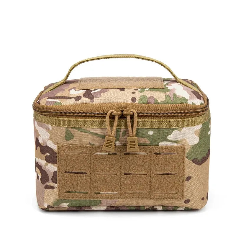 Portable Rifle Cartridge Bag Pistol Ammo Pouches Outdoor Ammunition Box Hunting Shooting Bullet Storage Case EDC Handbag