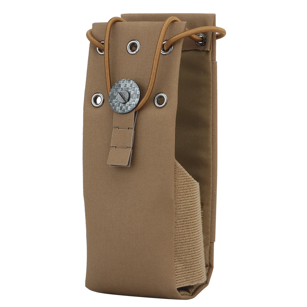 Tactical Universal Radio Pouch MPU5 PRC163 152 148 PTT Holder Bag Walkie-talkie Storage Pocket FC Style Outdoor Hunting