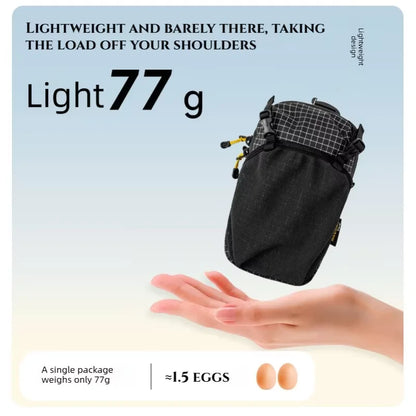 Phone Holder Bag Dyneema Waterproof Outdoor Backpack Hanging Expansion Storage Bag Adjust Strap Pouch for Cycling Hiking Camping