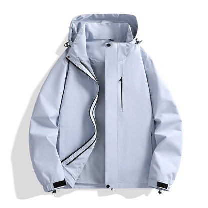 CHRLCK Unisex Hiking 3IN1 Jacket Waterproof Camping Trekking Fishing Oilproof Jackets Outdoor Sport Windbreaker Autumn Winter